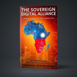 An artistic cover design for the book titled 'THE SOVEREIGN DIGITAL ALLIANCE: AND THE TRIUMPH OF VALUE