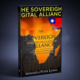 An artistic book cover design for 'THE SOVEREIGN DIGITAL ALLIANCE: AND THE TRIUMPH OF VALUE