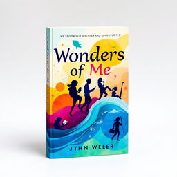 A stunning, professionally designed book cover for a young adult novel titled "Wonders of Me"