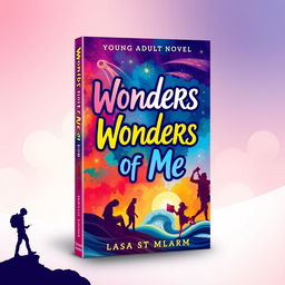 A stunning, professionally designed book cover for a young adult novel titled "Wonders of Me"