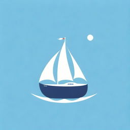 A distinctive logo featuring a sailboat, with the name 'Dewa Ruci' inscribed elegantly on the body of the ship