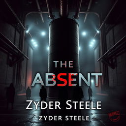 A dark, intriguing, and menacing dystopian Science Fiction ebook cover titled "The Absent" by Zyder Steele