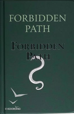 A dark green book cover titled 'Forbidden Path' in black font