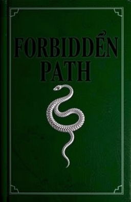 A dark green book cover titled 'Forbidden Path' in black font