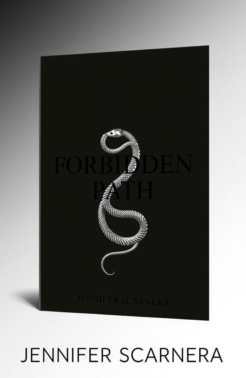 A dark green book cover showcasing the title "Forbidden Path" in bold black letters