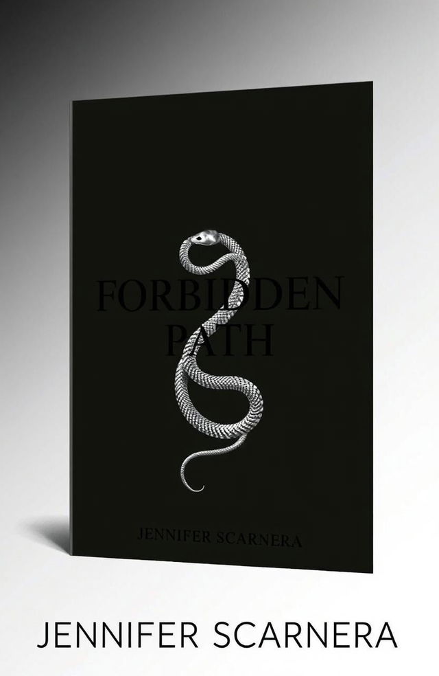 A dark green book cover showcasing the title "Forbidden Path" in bold black letters