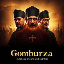 A captivating film poster for the Filipino film 'Gomburza'