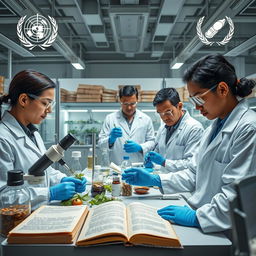 An image depicting the World Health Organization (WHO) actively researching traditional medicine