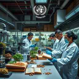 An image depicting the World Health Organization (WHO) actively researching traditional medicine