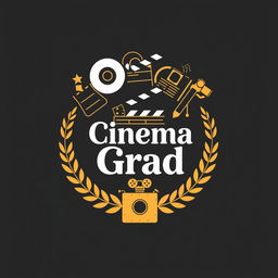 A T-shirt design celebrating a film studies course completion