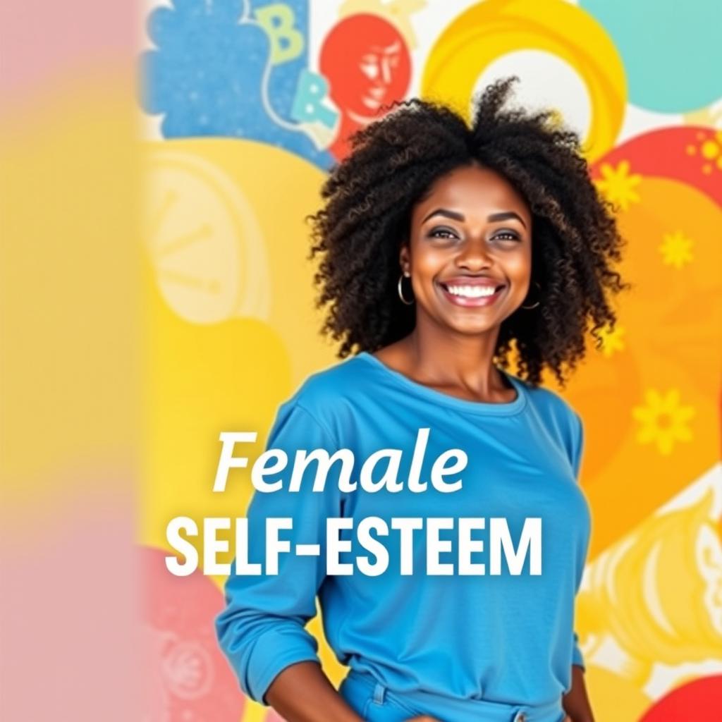 A captivating ebook cover design that celebrates female self-esteem