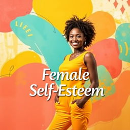 A captivating ebook cover design that celebrates female self-esteem