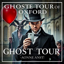 A ghost tour of Oxford University poster