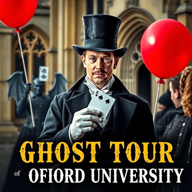 A ghost tour of Oxford University poster