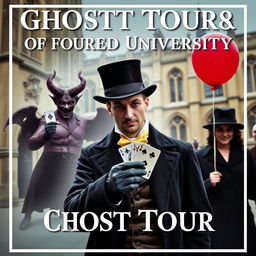 A ghost tour of Oxford University poster