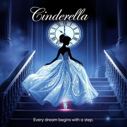 A captivating movie poster for a modern retelling of the Cinderella story