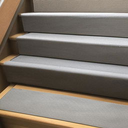 A collection of aesthetically pleasing, easily cleanable stair treads. They are designed with a dust-repellent material and blend seamlessly with the stairs, keeping them always looking fresh and clean.