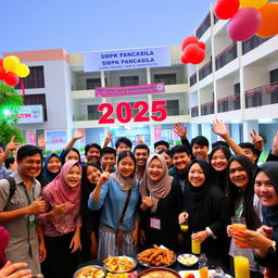 A vibrant and joyous reunion at SMPK Pancasila in the year 2025