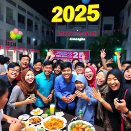 A vibrant and joyous reunion at SMPK Pancasila in the year 2025