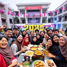 A vibrant and joyous reunion at SMPK Pancasila in the year 2025