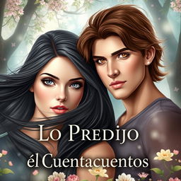 A romantic young adult book cover with a fairytale yet contemporary style