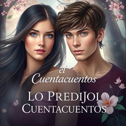 A romantic young adult book cover with a fairytale yet contemporary style