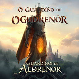 Cover art for a book titled 'O Guardião de Aldrenor'