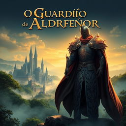 Cover art for a book titled 'O Guardião de Aldrenor'