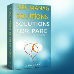 A modern and eye-catching book cover design for a non-fiction self-help book titled 'Anger Management Solutions for Parents'