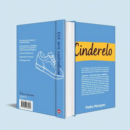 An illustration of a book cover titled 'Cinderelo' authored by Pedro Marques