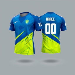 A professional handball jersey designed for an elite men's team