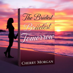 A book cover design for a contemporary romance novel titled 'The Briefest of Tomorrow' by Cherry Morgan