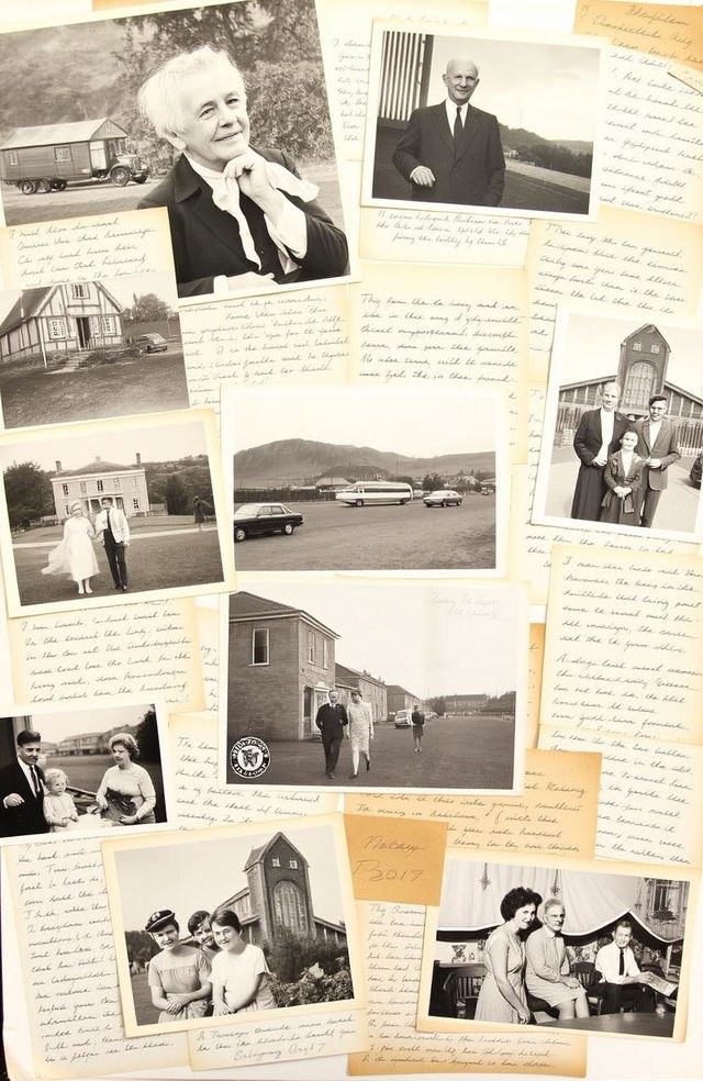 An evocative collage of memoirs and photographs from older residents of the Fingal area, showcasing cherished memories and stories through a harmonious blend of black and white and color images