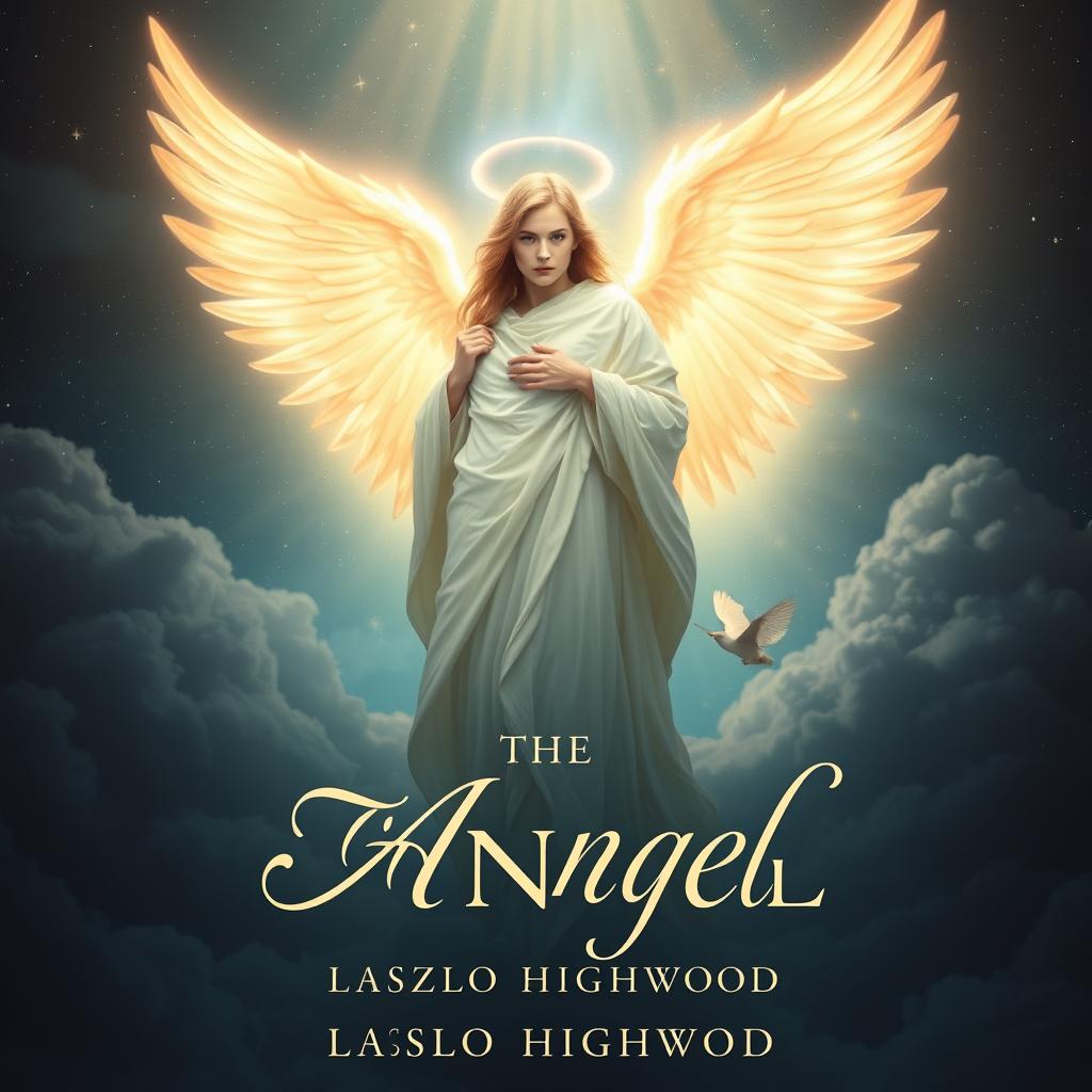 A captivating film poster for an adaptation of Laszlo Highwood's "The Angel