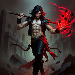 Alistar Bloodthirst, a 132-year-old vampire and bloodhunter from Ixalan