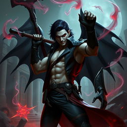 Alistar Bloodthirst, a 132-year-old vampire and bloodhunter from Ixalan