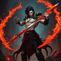 Alistar Bloodthirst, a 132-year-old vampire and bloodhunter from Ixalan, standing at 165 cm and weighing 72 kg