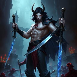 Alistar Bloodthirst, a 132-year-old vampire male from Ixalan, standing at 165 cm and weighing 72 kg