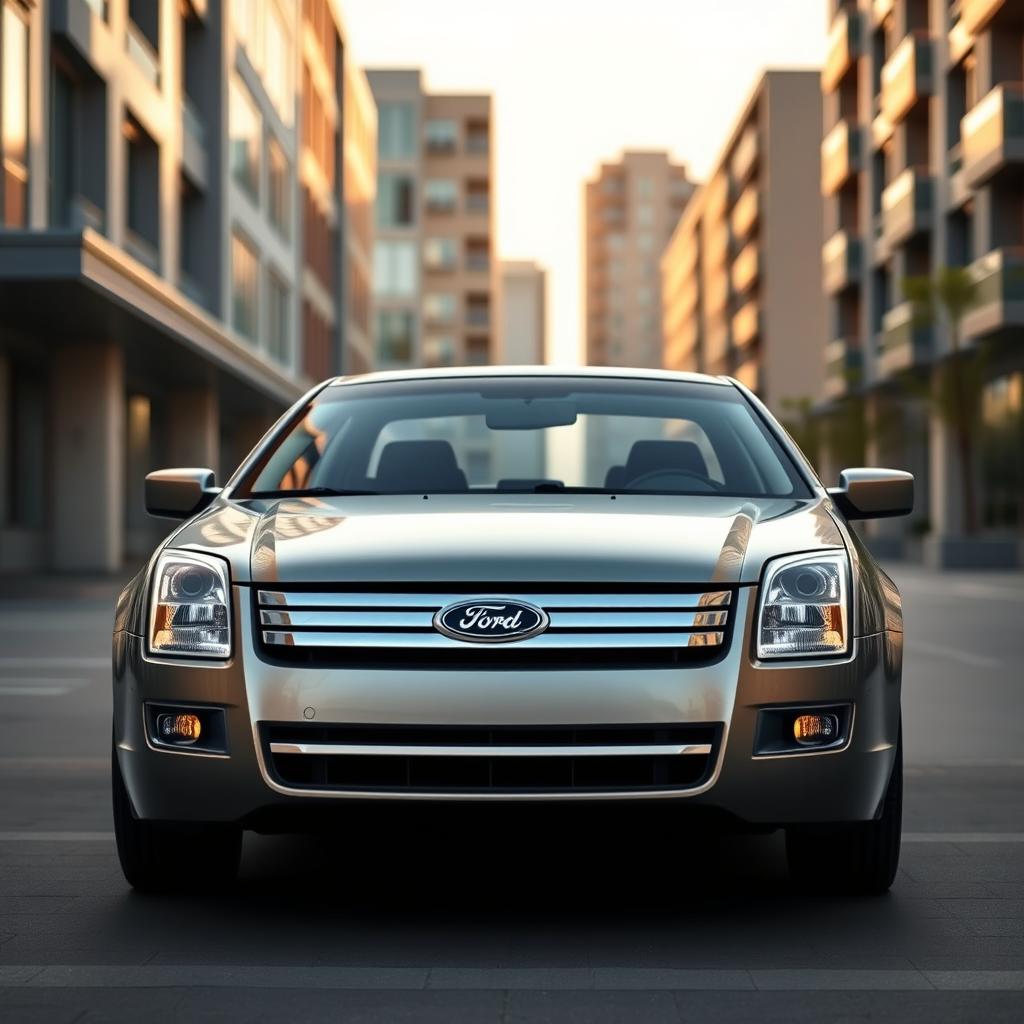 A detailed and realistic depiction of a 2006 Ford Fusion