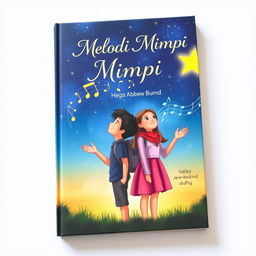 A captivating book cover featuring a boy and a girl standing side by side, both teenagers with expressions of determination and hope