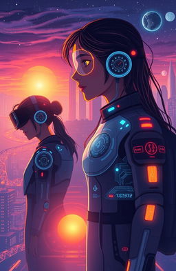 A collection of short stories set in a futuristic world that explores the intricacies of modern life, featuring themes of advanced technologies, human relationships, and societal changes