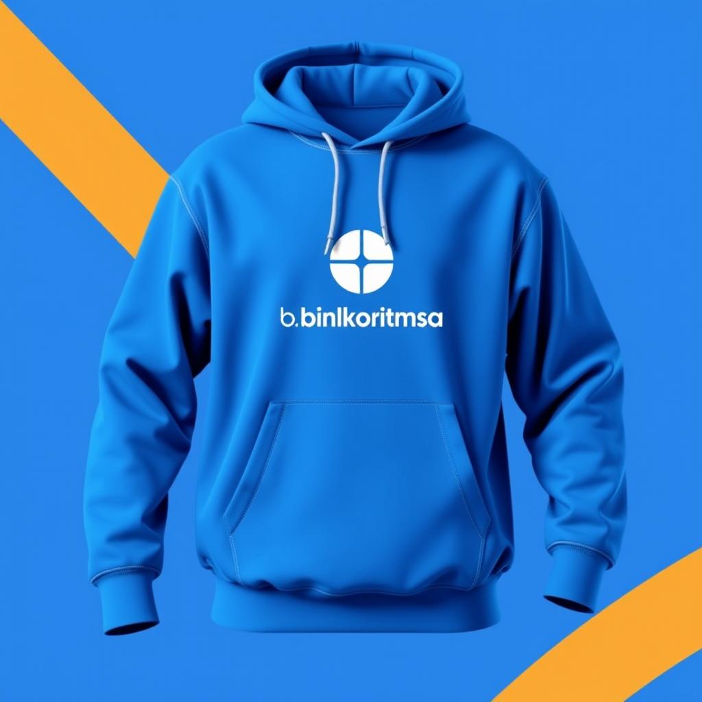 A vibrant and simple hoodie design for a Bank Sinarmas outbound event