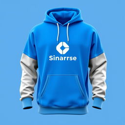 A vibrant and simple hoodie design for a Bank Sinarmas outbound event