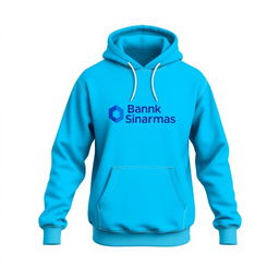 A vibrant and simple hoodie design for a Bank Sinarmas outbound event