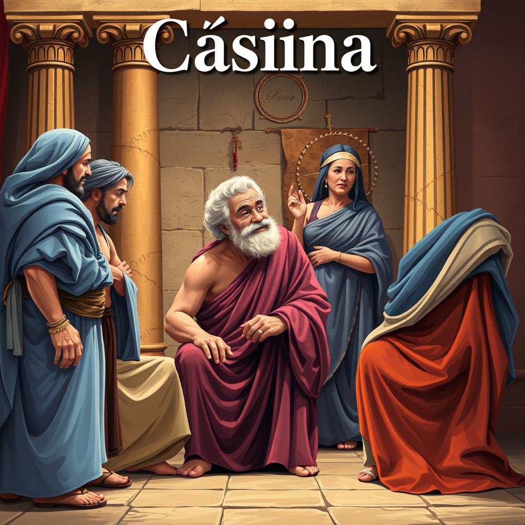 A theatrical poster titled 'Cásina' with no other text