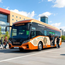 A Nomad Motors bus designed in Kazakhstan for the year 2030