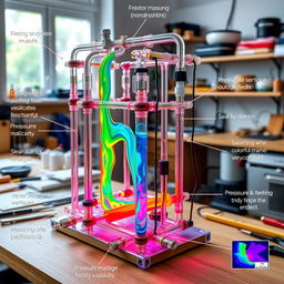 A detailed and innovative DIY project showcasing a new fluidic design for a Continuously Active Recycling System (CARC)