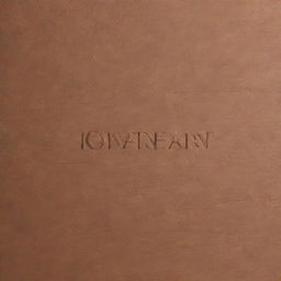 Text in a warm, textured style reminiscent of natural clay or 'cotto', with a rustic and earthy aesthetic.