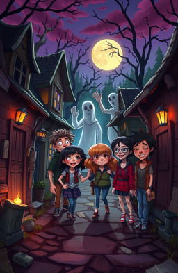 A unique blend of horror and comedy featuring a close-knit group of friends embarking on an adventure in a quirky, eerie village