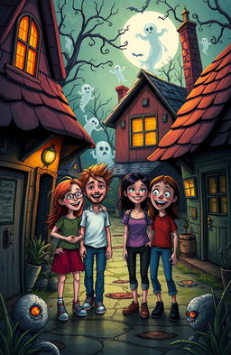 A unique blend of horror and comedy featuring a close-knit group of friends embarking on an adventure in a quirky, eerie village